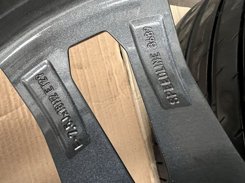 Vand jante audi cu anvelope de vara 245 45 R18 dot 2024