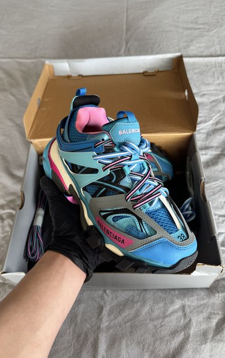 Balenciaga Track Blue & Pink