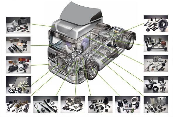 MAN dvigateli uchun ehtiyot qismlar.