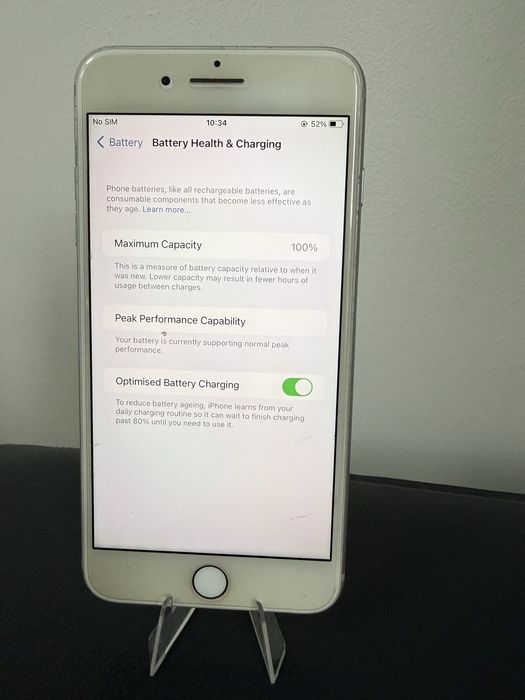 iPhone 8 Plus 100% Baterie