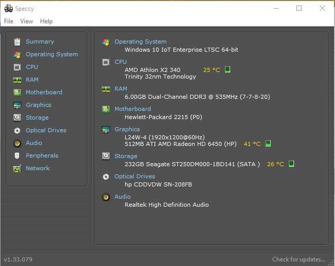 Calculator Unitate PC HP EliteDesk AMD 3.6 Ghz Windows 10