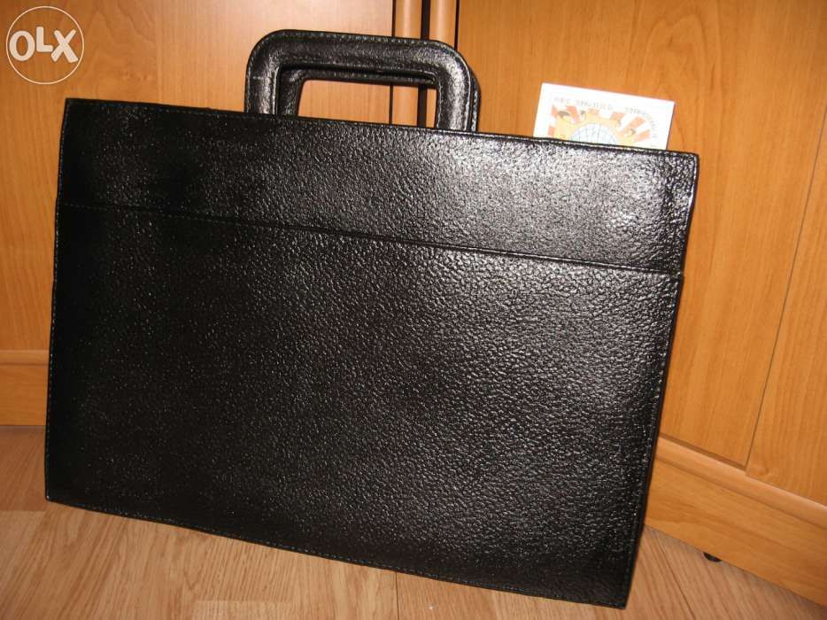 geanta business piele naturala