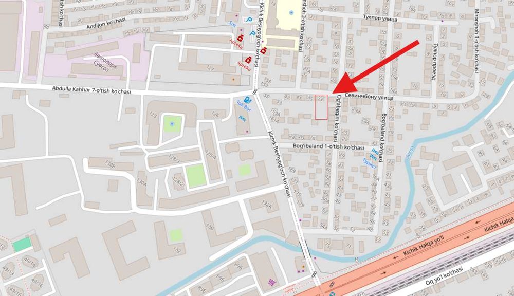 Продаётся инвестиционный участок под гостиницу Ж/К в центре Ташкента