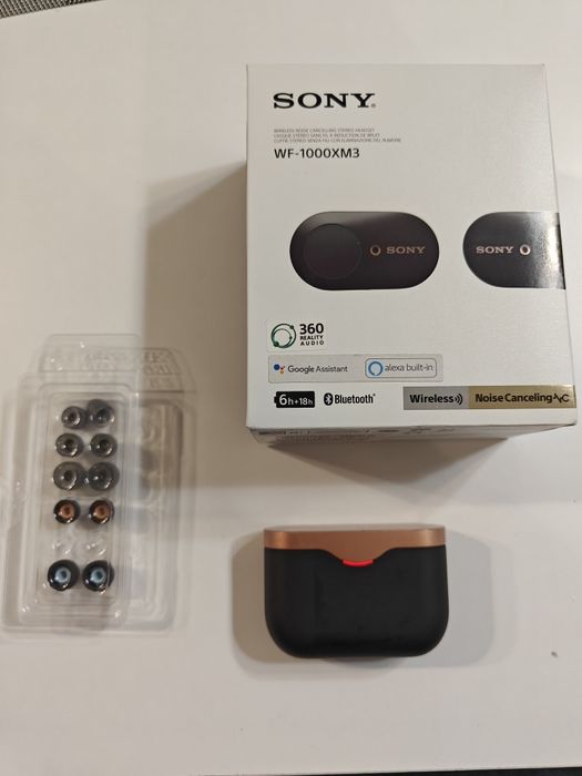 Vând căști Bluetooth Sony WF-1000XM3