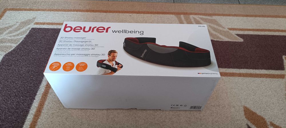 Шиатцу масажор beurer mg 151