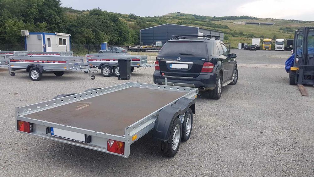 Remorca REPO noua 750 kg apicola auto atv moto carte RAR