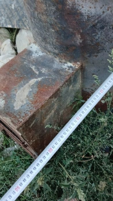 Печь для бани из толстого металла