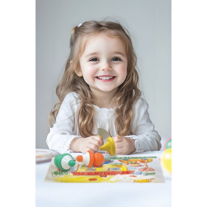 Моите първи детски флумастери х5, с удобен захват - Créa Lign’