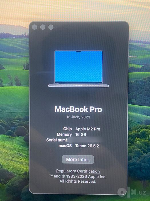 Macbook pro m2 pro 16 inch