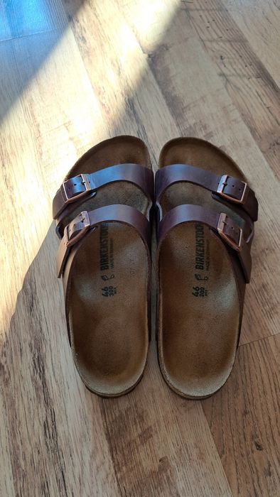 Кожени чехли Birkenstock Arizona