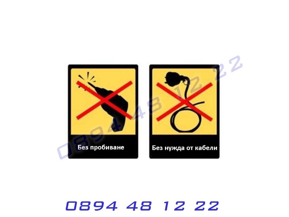 ЛЕД Светещо Лого Проектор Врата Автомобил Кола Проектори Porsche Порше