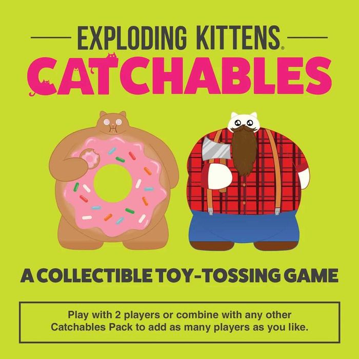 Настолна игра карти Експлодиращи котета Exploding Kittens Catchables 2