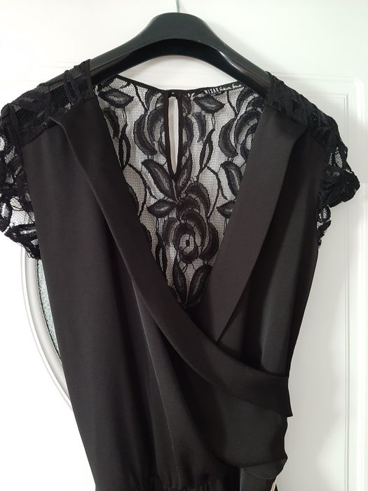 Salopeta ocazie cu dantela  material  triplu voal ...