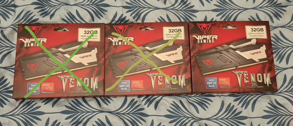 Kit memorie Patriot Viper Venom 32 GB (2 x 16 GB) DDR5-6000