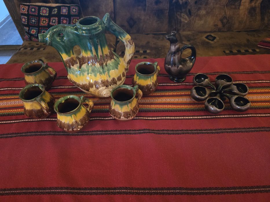 Керамичен сервиз за ракия
