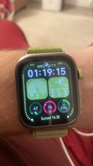 Huawei watch fit 4 pro verde