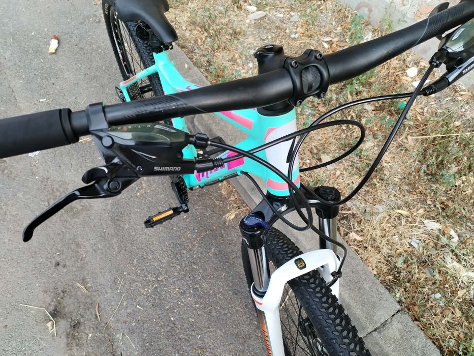 Bicicleta Cross  Roti 27.5 frâne disc hidraulice cadru 41 cm