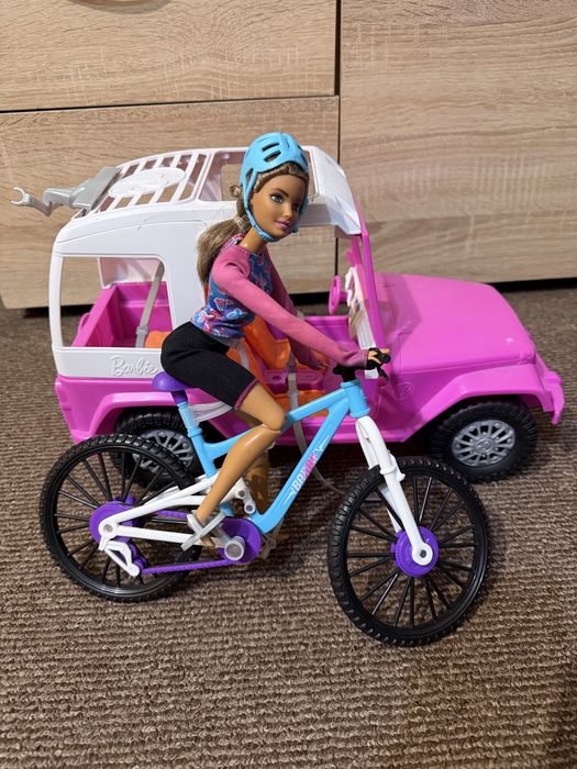 Играчка кукла барби с превозни средства
