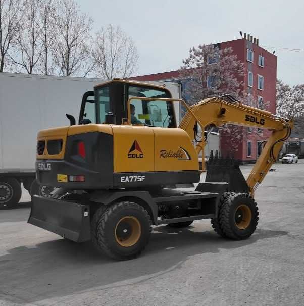 мини экскаватор колесный SDLG EA775F