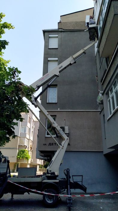 Услуги с автовишка. Цена 40-50 лв /час, макс.350 лв/ден