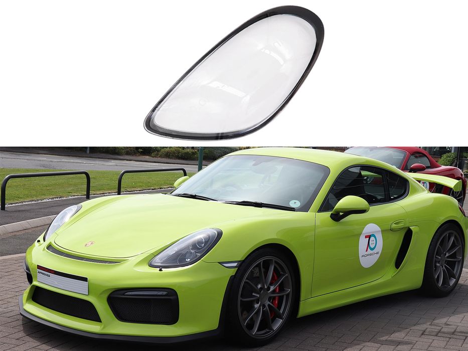 Стъкло за фар на Porsche Cayman / Boxster 981