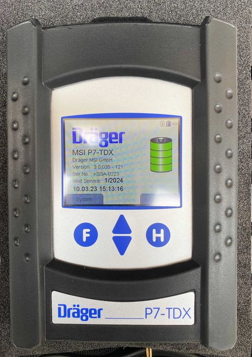 Професионален измервателен уред - Dräger P7-TDX