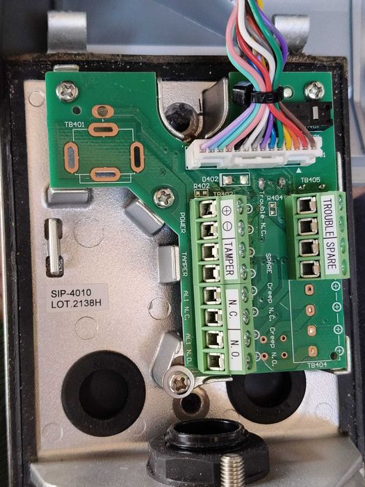 Detector de miscare exterior dual PIR Optex REDWALL-V SIP-4010