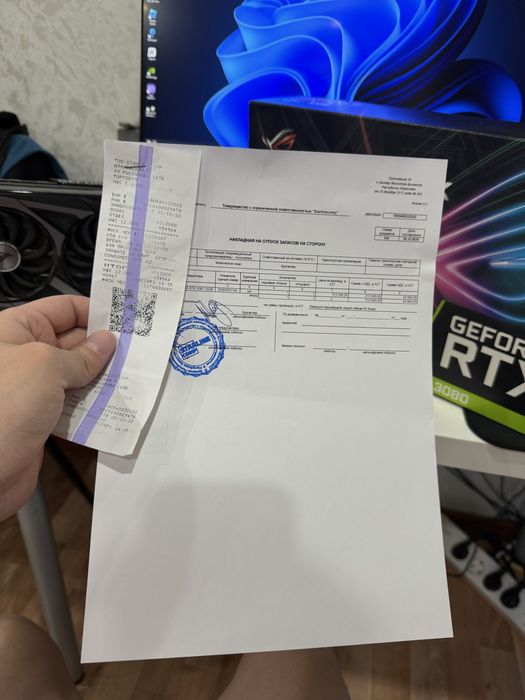 Продам видеокарту Rtx 3080 Asus
