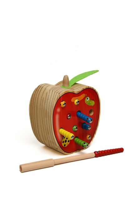 Игрушка поймай червячка