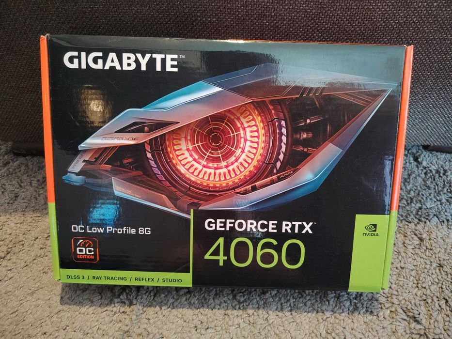 Видео карта GIGABYTE GeForce RTX 4060 OC Low Profile 8GB GDDR6