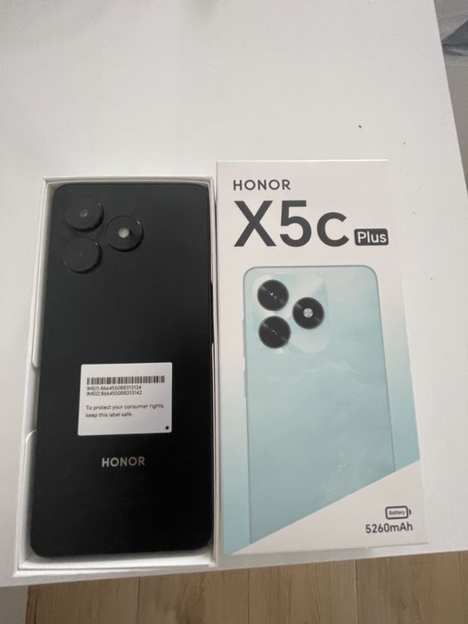 Honor Xc5 Plus ,Negru