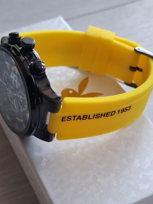 Ceas barbati, mecanism Quartz, colectia PLAYBOY