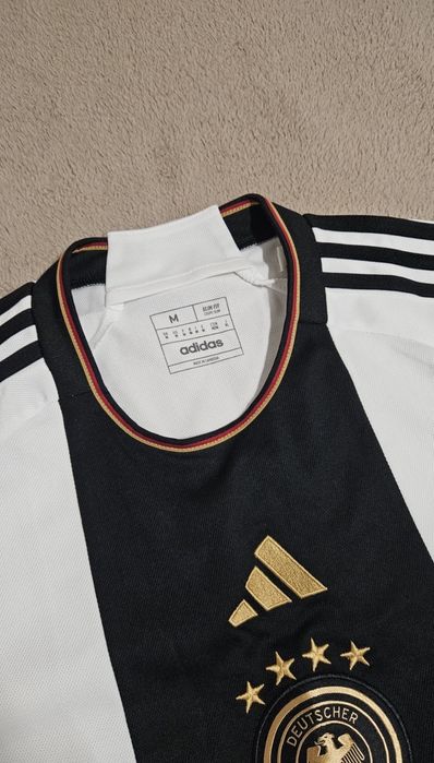 Адидас футболна тениска Германия 22 бяла