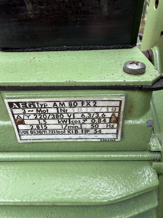 Abric Cu Grosime Flottjet 380 / 220 V ( import germania )