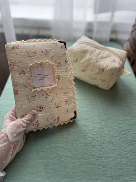 Косметичка и блокноты ручной работы