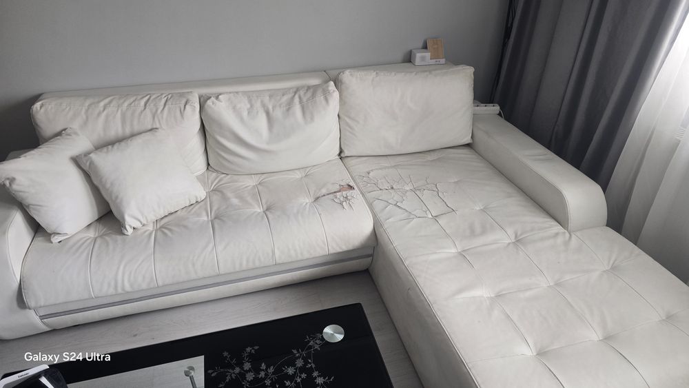 Диван ъглов с подсветка