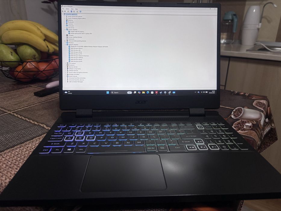 Gaming Nitro 5 I7 12700H 3070TI 150W 32GB DDR4 1TB SSD