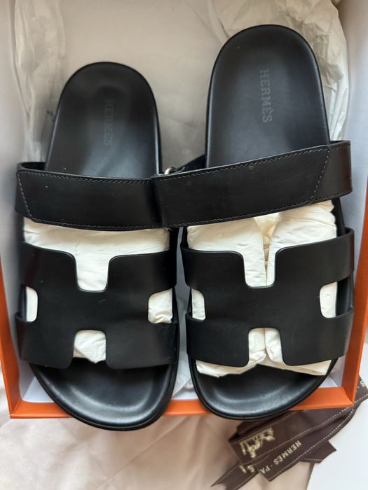 Черни чехли Hermes