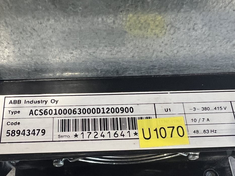 Инвертор 4 кВ ABB/честотен регулатор