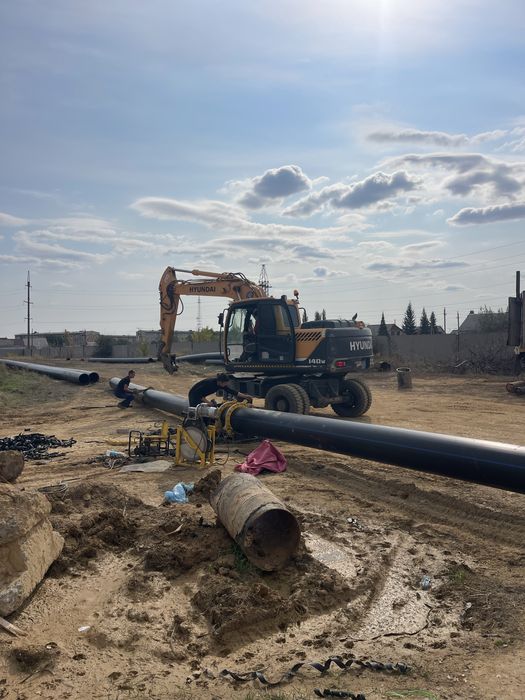 Колесный экскаватор аренда