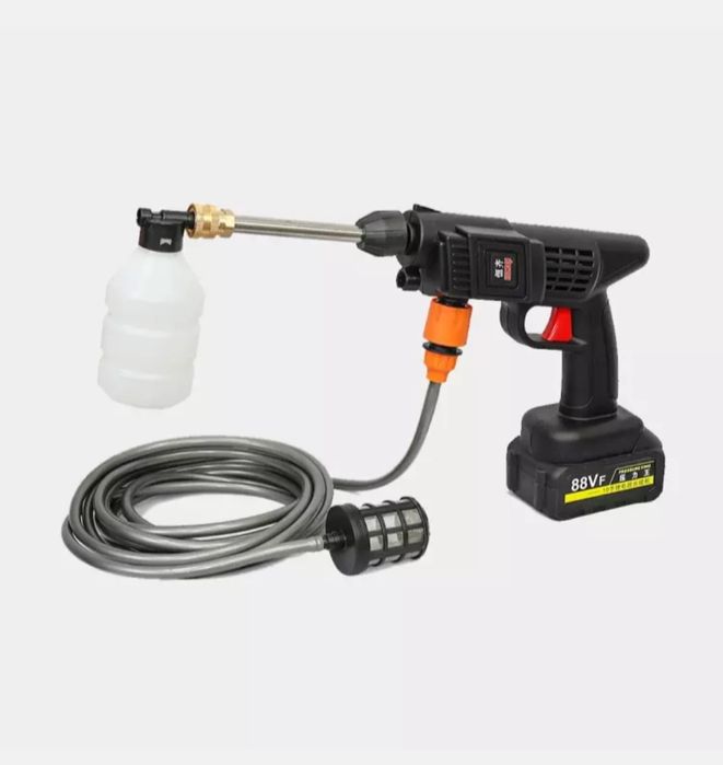 Uy sharoitida mashinalarni yuvish uchun simsiz mini avtomobil yuvish