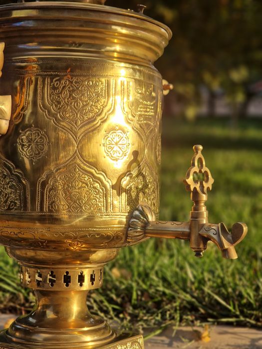 Самовар Баташев 19 века 8 литров