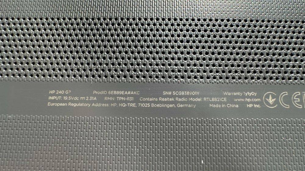 Laptop HP 240 G7