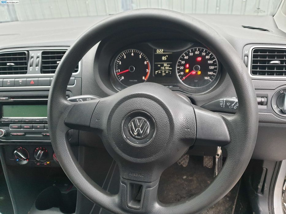 Volan Plastic 3 Spite cu Uzura Volkswagen Polo 6R 2009 - 2017 [K0941]