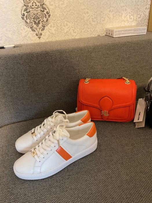 Ralph Lauren оригинална нова кожена чанта