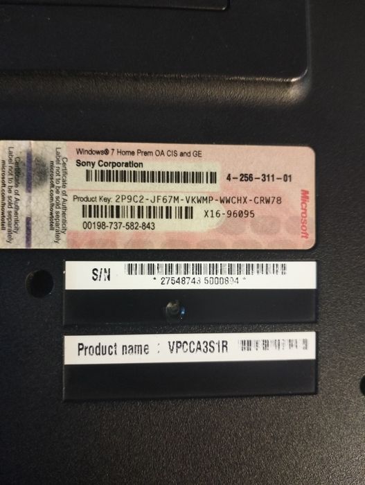 Ноутбук sony продам