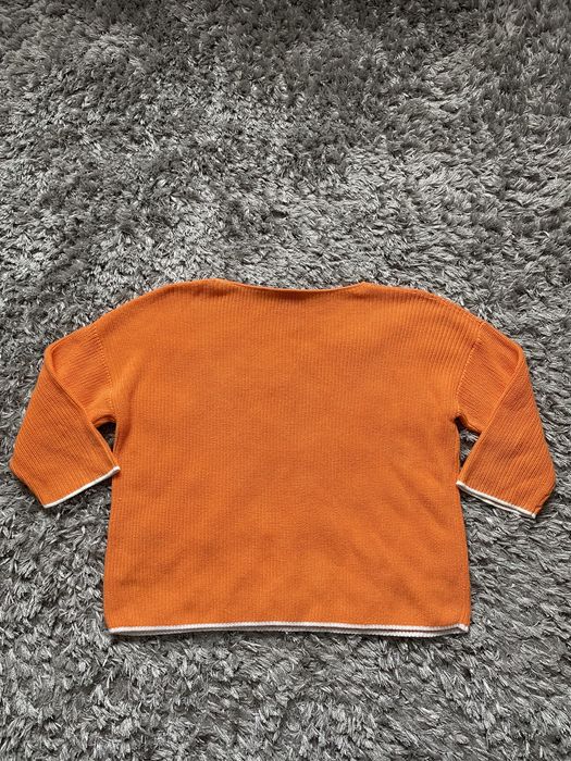 pulover comma portocaliu