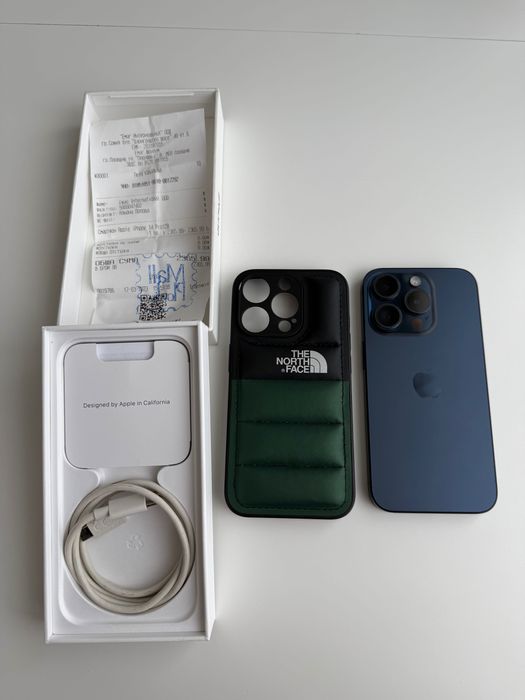 iPhone 15 pro 128 Гб blue titan