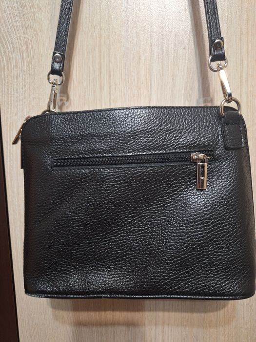 Естествена кожа чанта