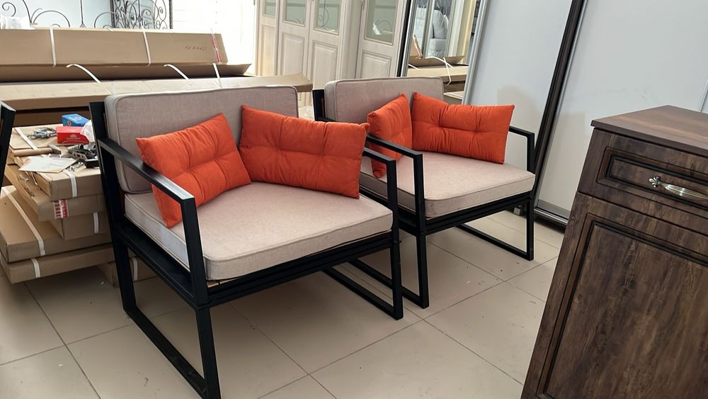 Диван и 2 кресла раскладные